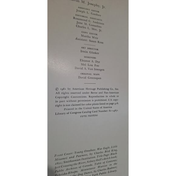 American Heritage books- Indians & History Of The Great West- w/ slipcover - Picture 12 of 12